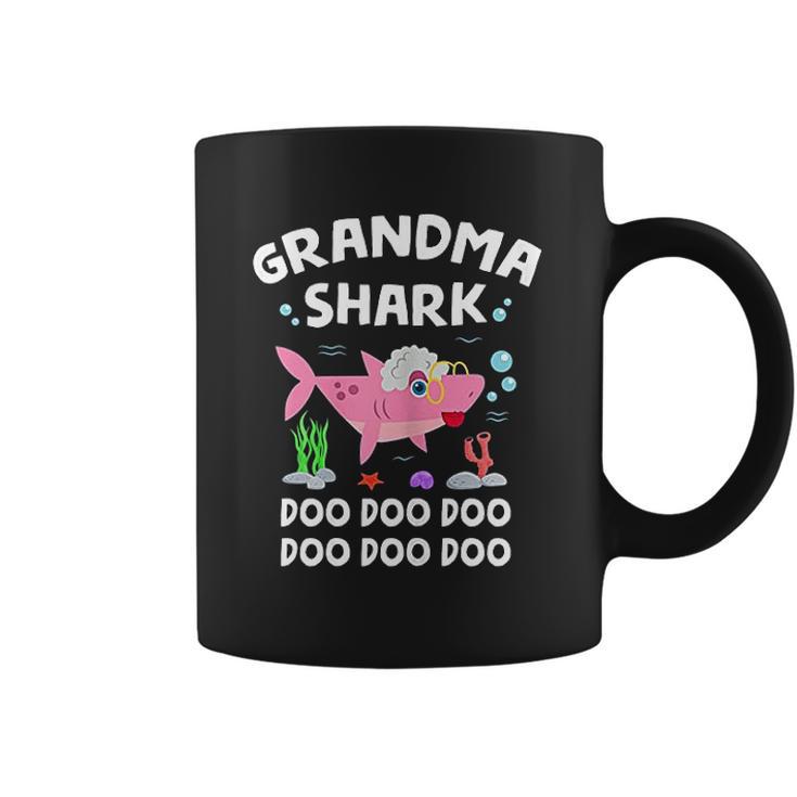 Grandma Shark Funny Mothers Day And Shark Lover Gift Coffee Mug