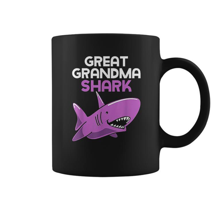 Great Grandma Shark Funny Family Gift Coffee Mug