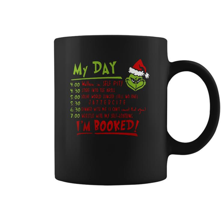 Grinch My Day Wallow In Self Pity Stare Into The Abyss Coffee Mug