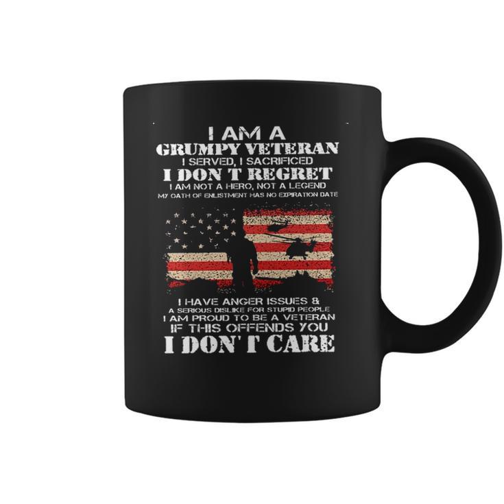 I Am A Grumpy Veteran I Dont Care 2022 New Gift Coffee Mug