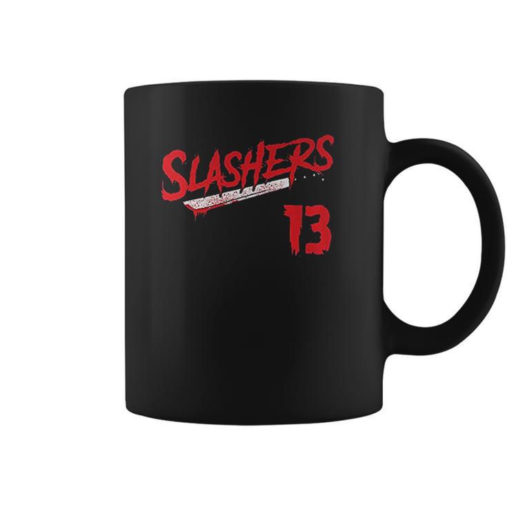 Haase Unlimited Slashers Voorhees 13 Jersey  Horror Movie Friday Coffee Mug