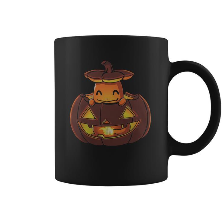 Halloween - Charmander Pumpkin Halloween Coffee Mug