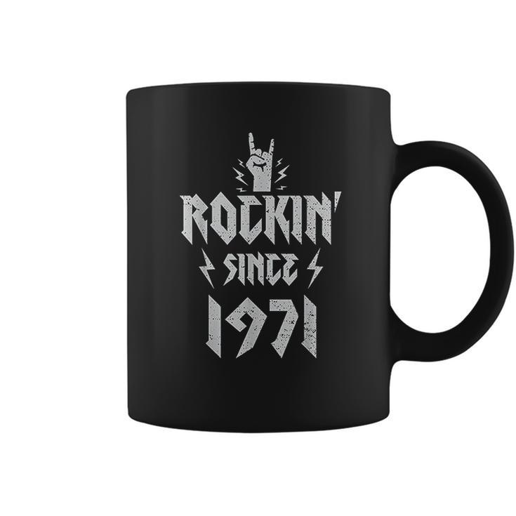 Hard Rock Music Rockin Since 1971 Coffee Mug