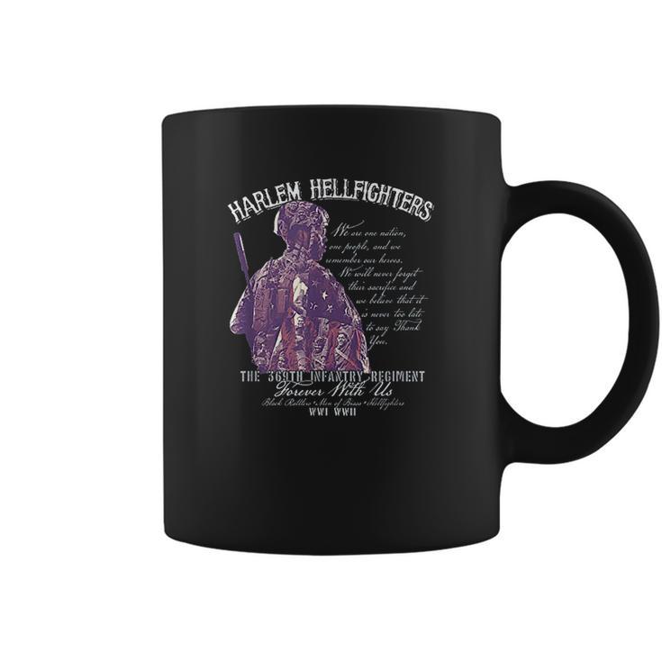 Harlem Hellfighters Soldiers Vintage Black Military History Coffee Mug