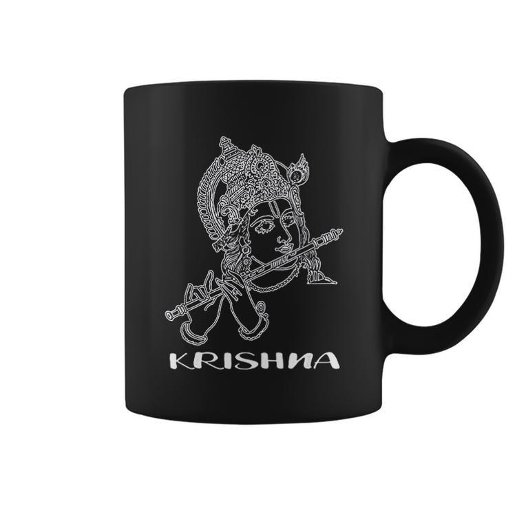 Hinduism Lord Krishna Hindu God Believe Religion Coffee Mug