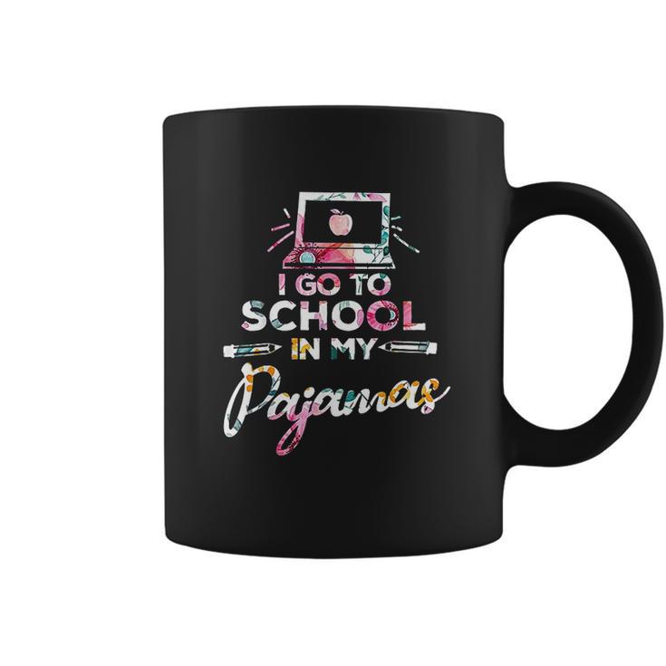 Homeschooler I Go To School In My Pajamas Online Class Coffee Mug