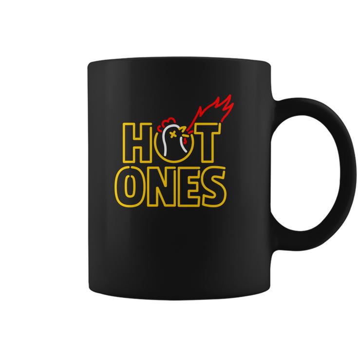 Hot Ones Simple Line Art Coffee Mug