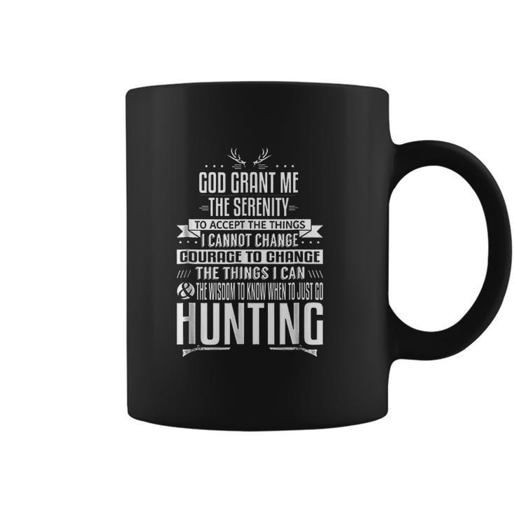 The Hunters Serenity Prayer Deer Coffee Mug