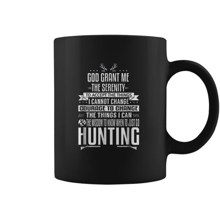 The Hunters Serenity Prayer Deer Hunting Coffee Mug