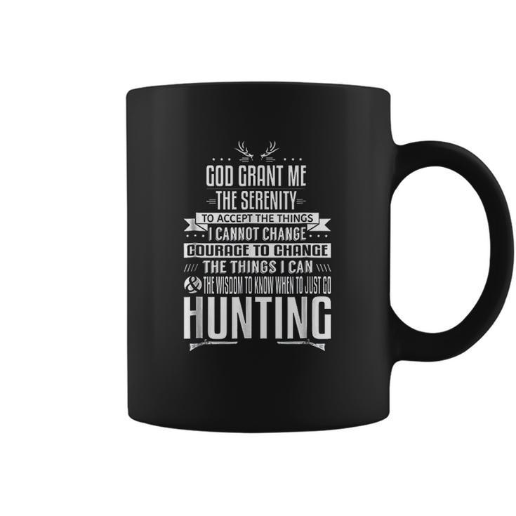 The Hunters Serenity Prayer Deer Hunting Coffee Mug