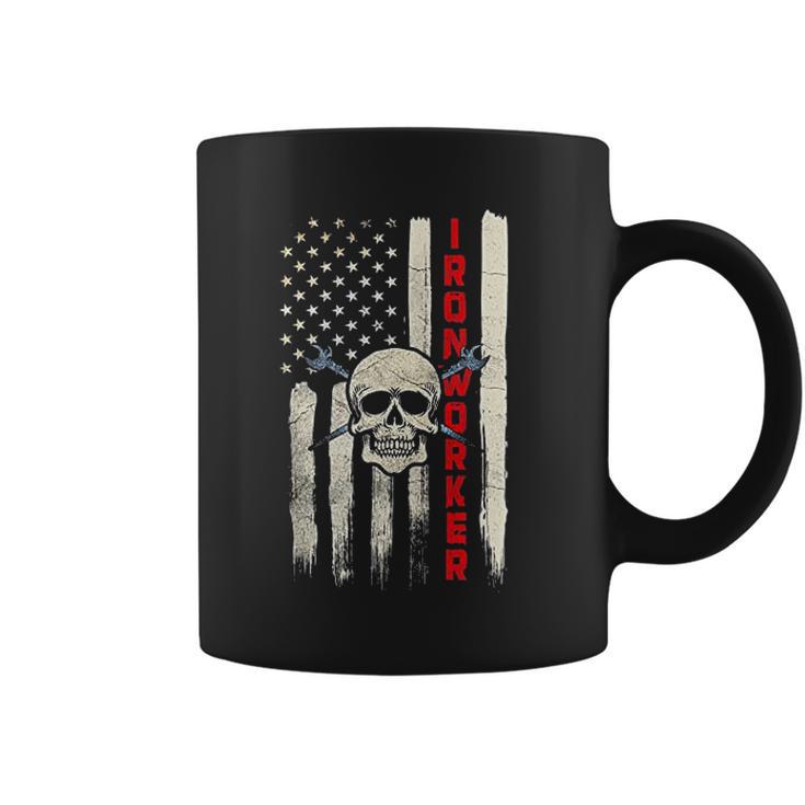 Ironworker Union Gift Design On Back Coffee Mug