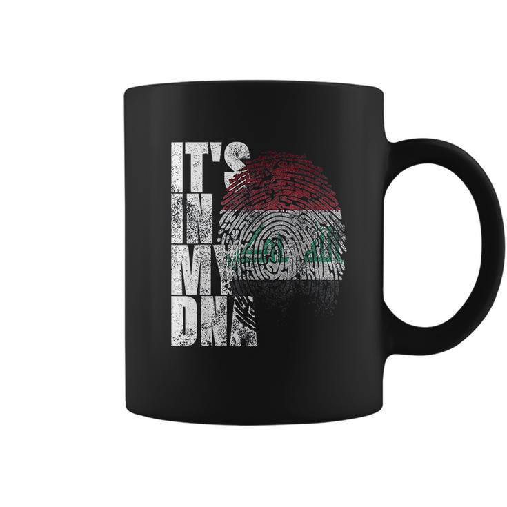 Its In My Dna Iraqi Islamic Persian Gifts Iraq Flag Coffee Mug