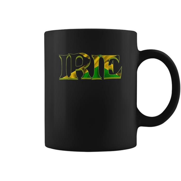 Jamaican Slang Irie  Rasta Reggae Jamaican Slang Coffee Mug