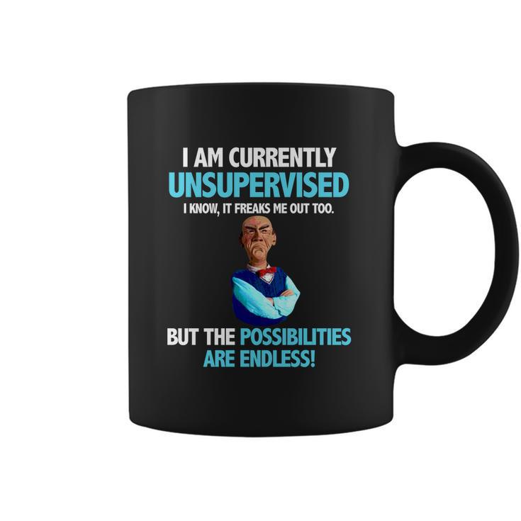 Jeff Dunham Walter I Am Currently Unsupervised I Know It Freaks ShirtShirt Tee Coffee Mug