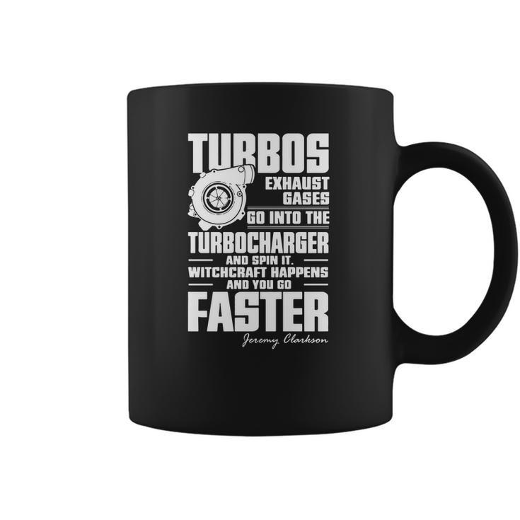 Jeremy Clarkson Quote Turbo Witchcraft Coffee Mug