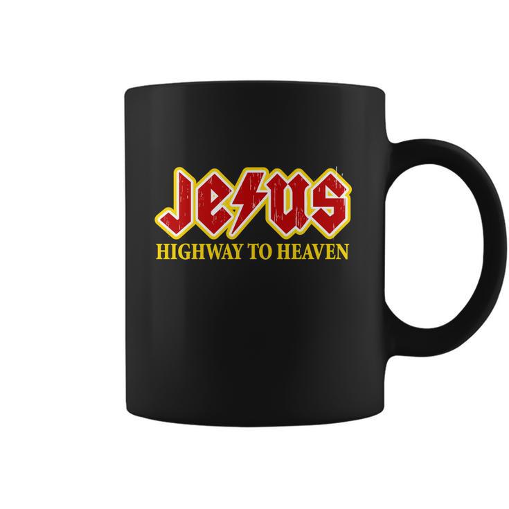 Jesus Rocks Highway To Heaven Coffee Mug