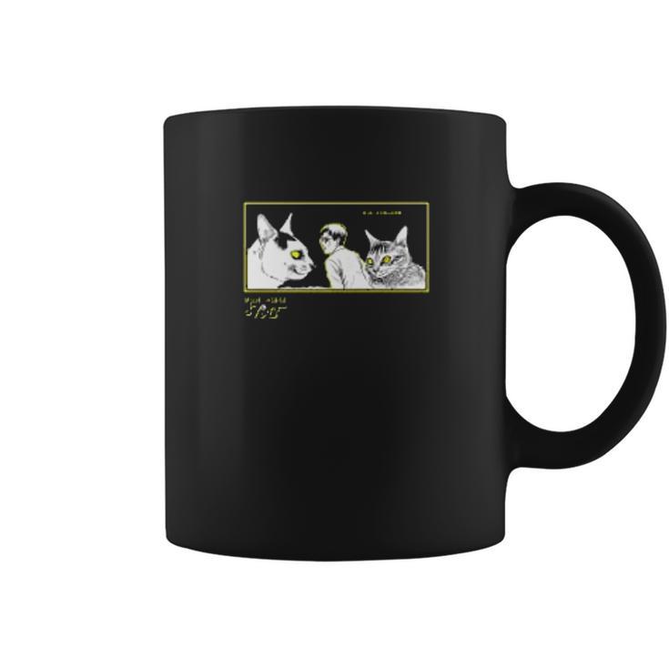 Junji Itos Cat Diary Yon And Mu One Late Night Coffee Mug