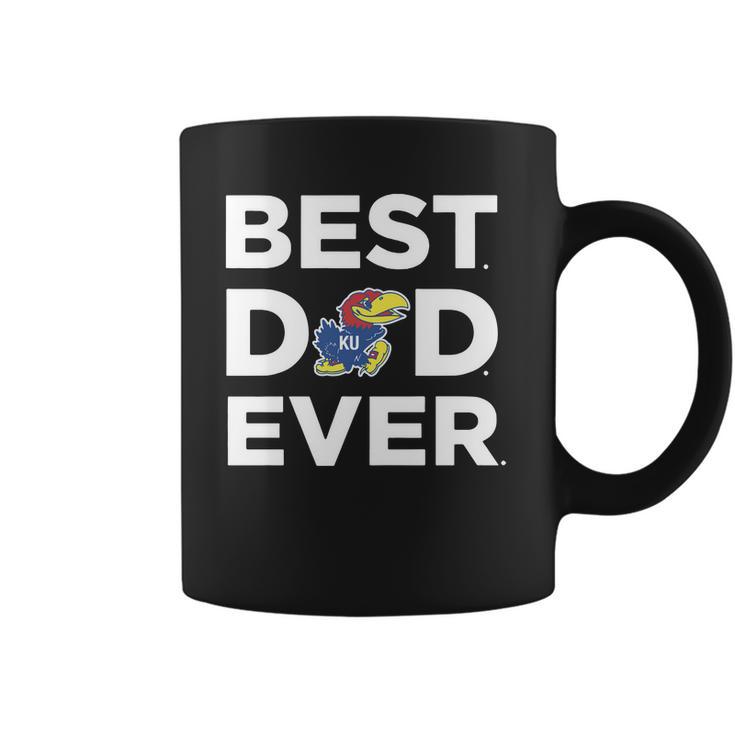 Kansas Jayhawks_Best Dad Ever Coffee Mug