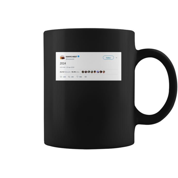 Kanye Tweets 2024 Coffee Mug