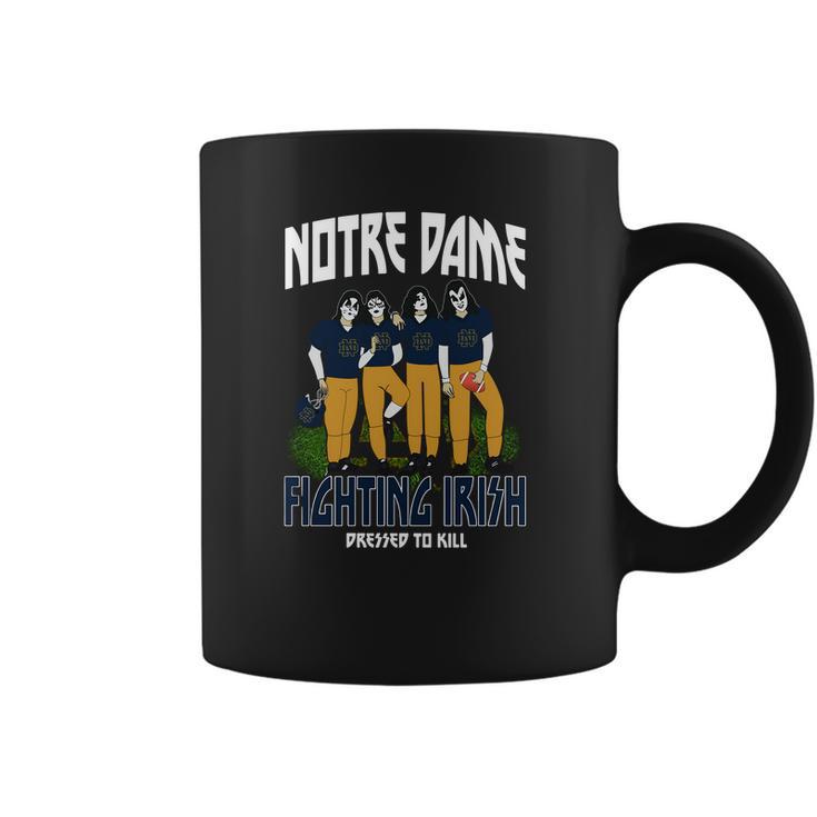 Kiss Notre Dame Fighting Irish Coffee Mug