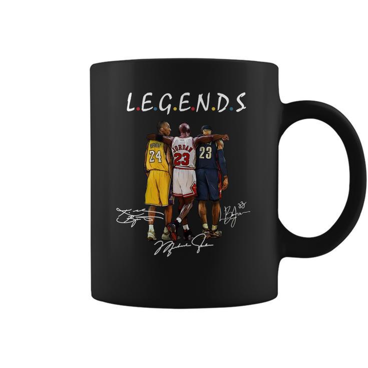 Kobe Bryant Michael Jordan And Lebron James Legends Friends Shirt Unisex Tee Coffee Mug