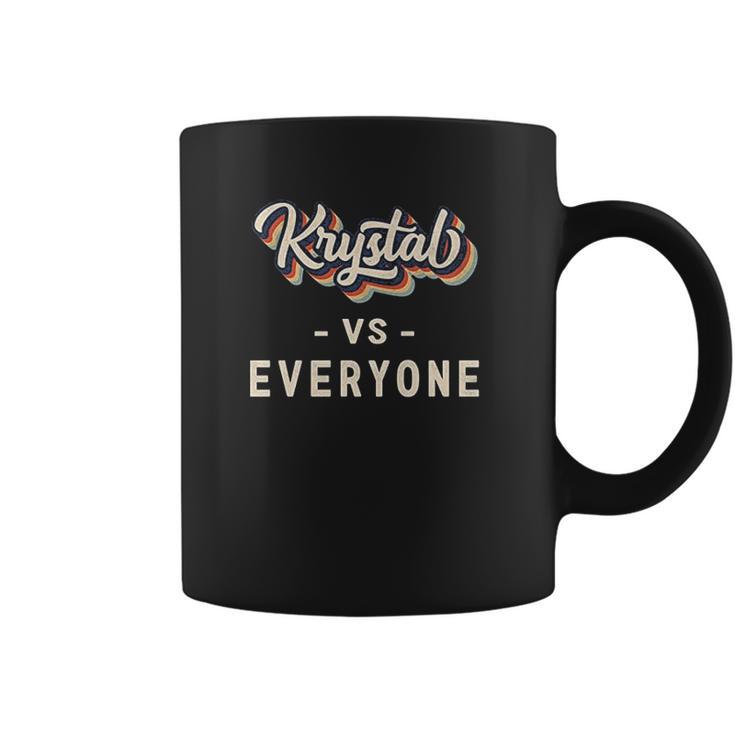 Krystal Vs Everyone Pullover Coffee Mug