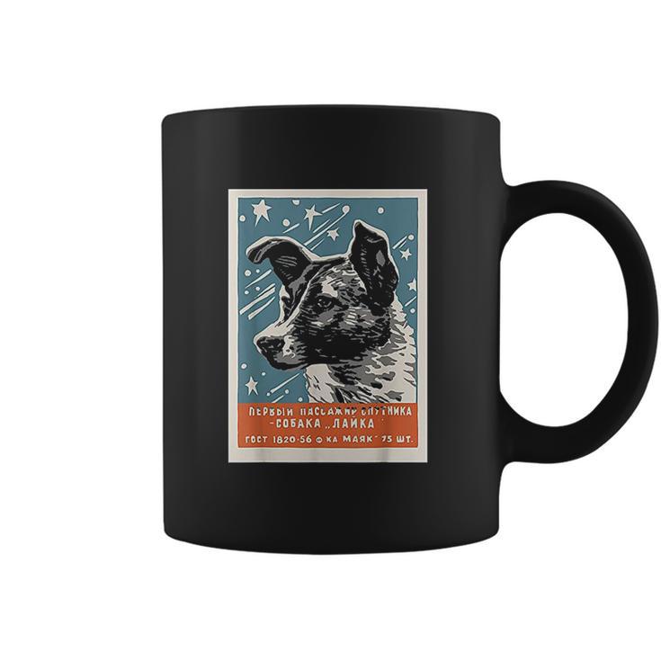 Laika Space Dog Product Vintage Cccp Soviet Russia Ussr Coffee Mug