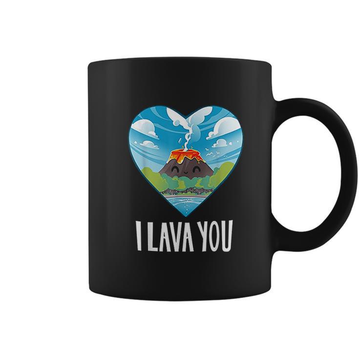 I Lava You Valentines Day Anniversary Birthday Coffee Mug