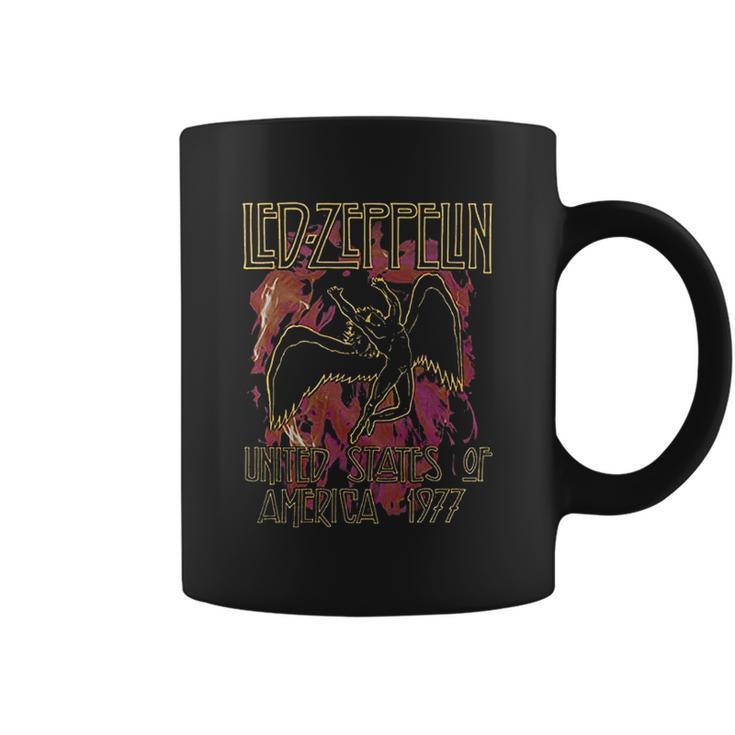 Led Zeppelin Black Coffee Mug