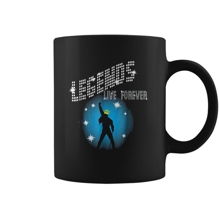 Legends Live Forever Rock Star Music Coffee Mug