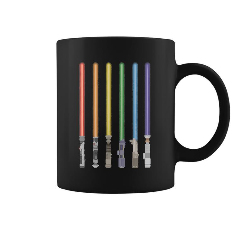 Lgbt Light Sword Pride Saber Ally Lgbtq Graphic Design Printed Casual Daily Basic Coffee Mug