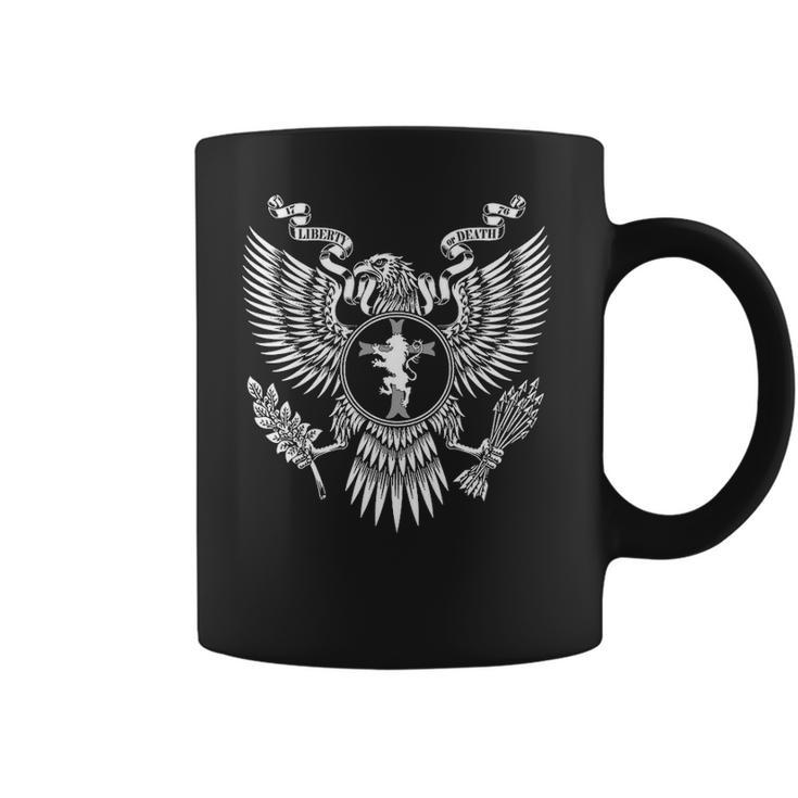 Liberty Or Death  - Templar Coffee Mug