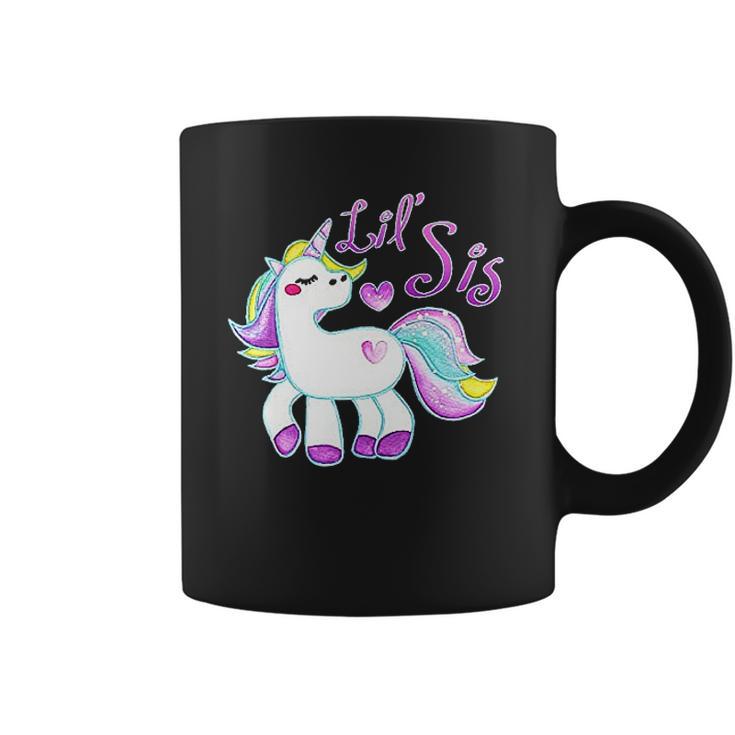 Lil Sis Unicorn Little Sister Infant Creeper Coffee Mug