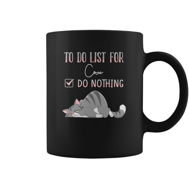 To Do List For Cox Coffee Mug