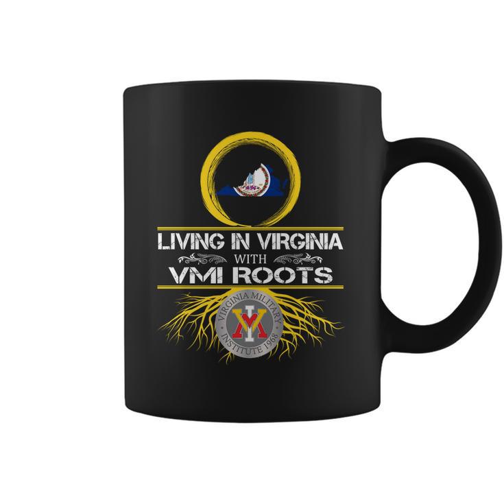 Living In Virginia With Vmi Roots Coffee Mug