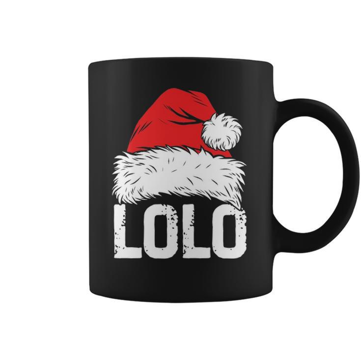 Lolo Santa Christmas Family Xmas Gifts Coffee Mug