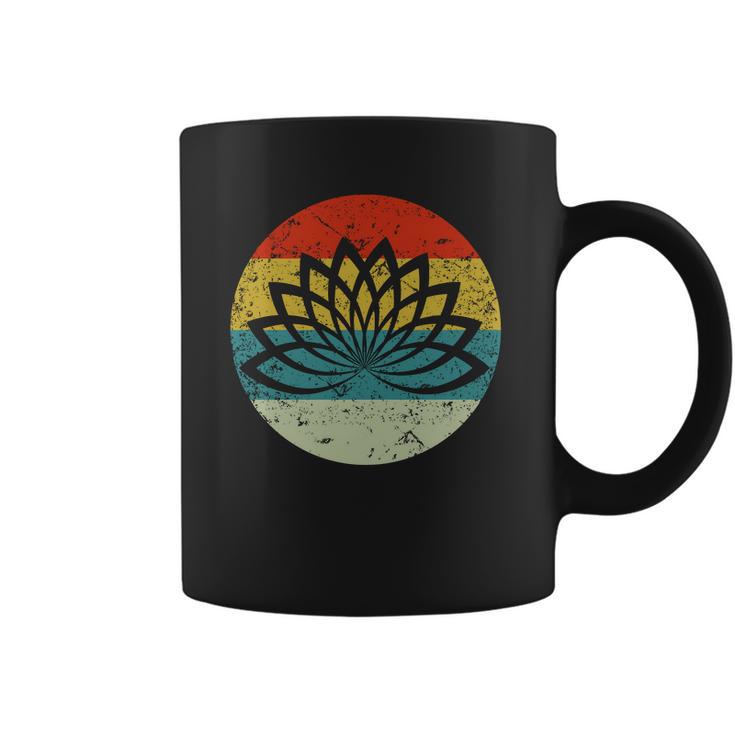 Lotus Flower Yoga Logo Coffee Mug