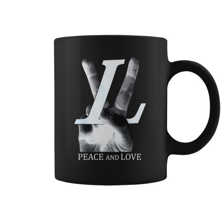 Louis Vuitton Peace And Love T Shirt Coffee Mug