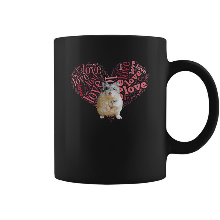 I Love Dwarf Hamsters Coffee Mug