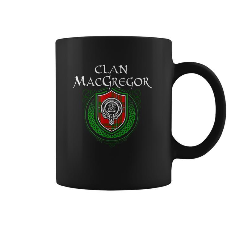 Macgregor Surname Scottish Clan Tartan Crest Badge Coffee Mug