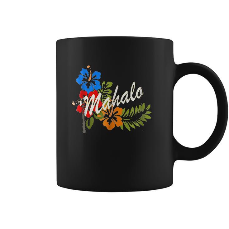 Mahalo Aloha Hawaiian Coffee Mug