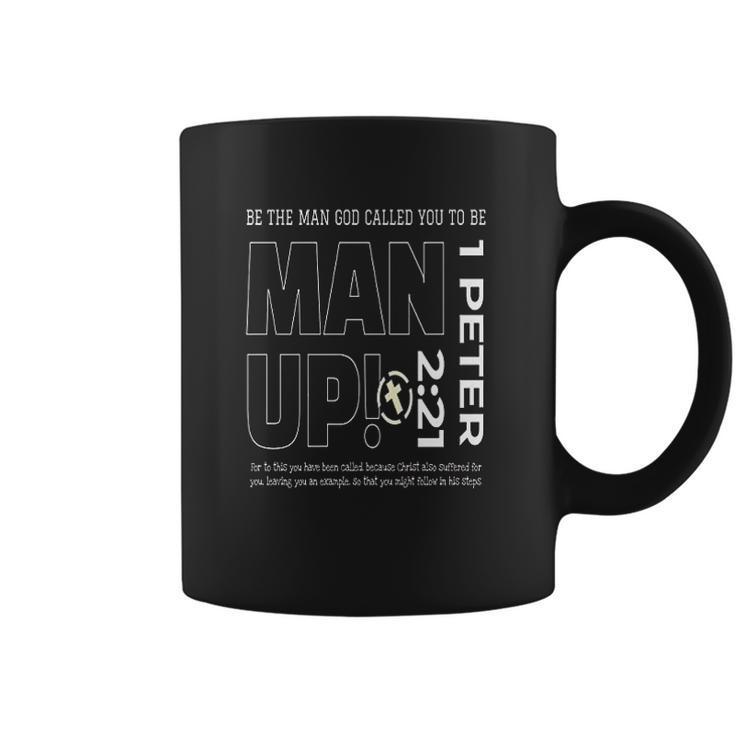 Man Up Peter Coffee Mug