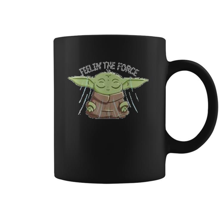 The Mandalorian The Child Feelin The Force Coffee Mug