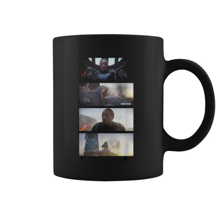 The Mandalorian Moff Gideon Lands With Darksaber Coffee Mug