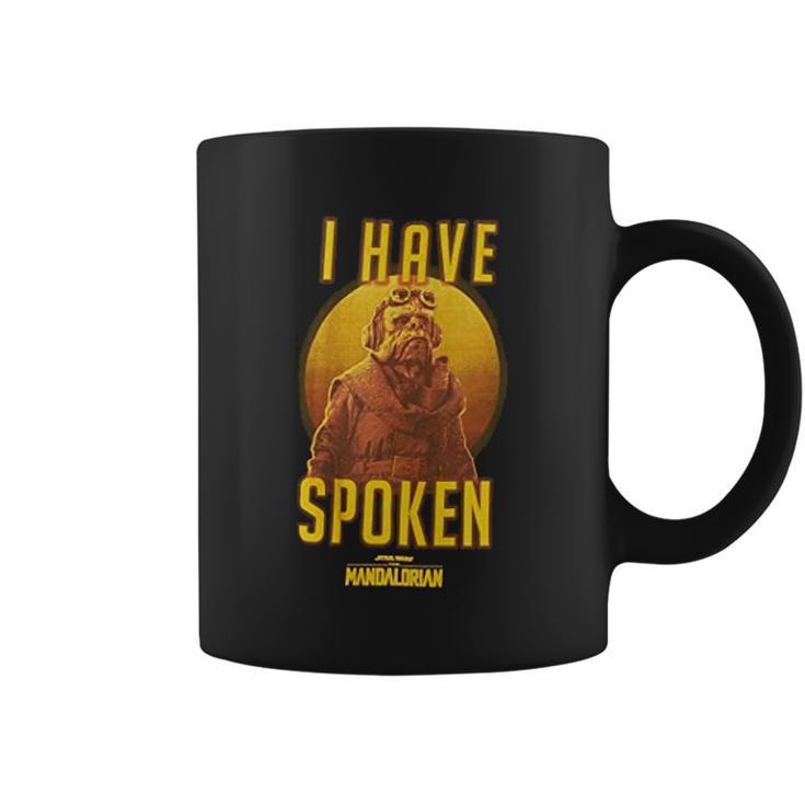 The Mandalorian I Have Spoken Coffee Mug