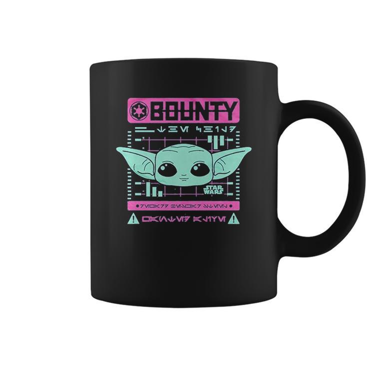 The Mandalorian Wanted Bounty Coffee Mug