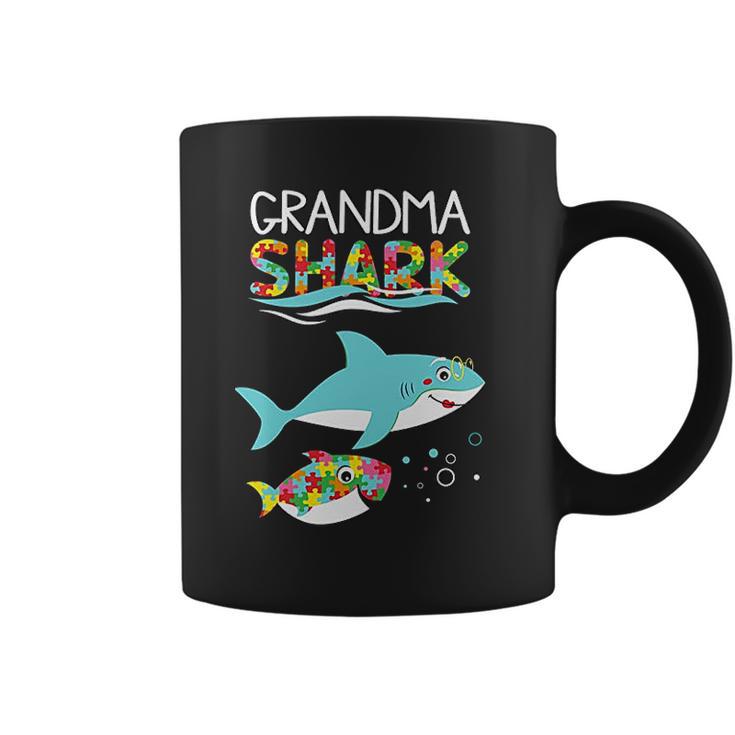 Matching For Family Shark Grandma Shark Coffee Mug