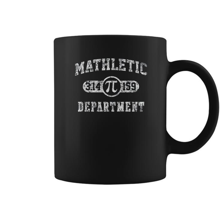 Mathletic Department 314159 Pi Day Math Teacher Vintage Coffee Mug