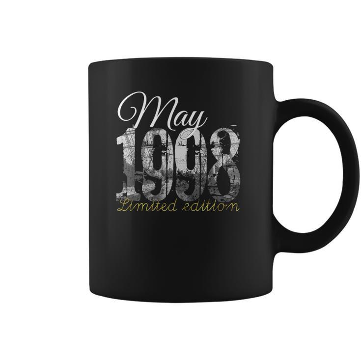 May 1998 Tee 23 Years Old  1998 23Rd Birthday Gift Coffee Mug