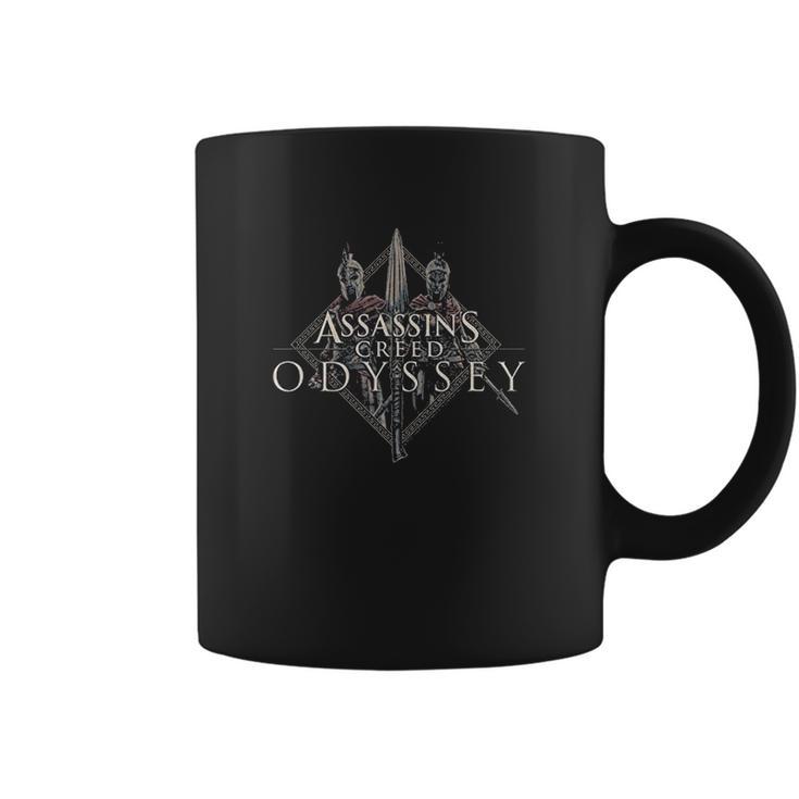 Mens Assassins Creed Odyssey Character Spear Coffee Mug